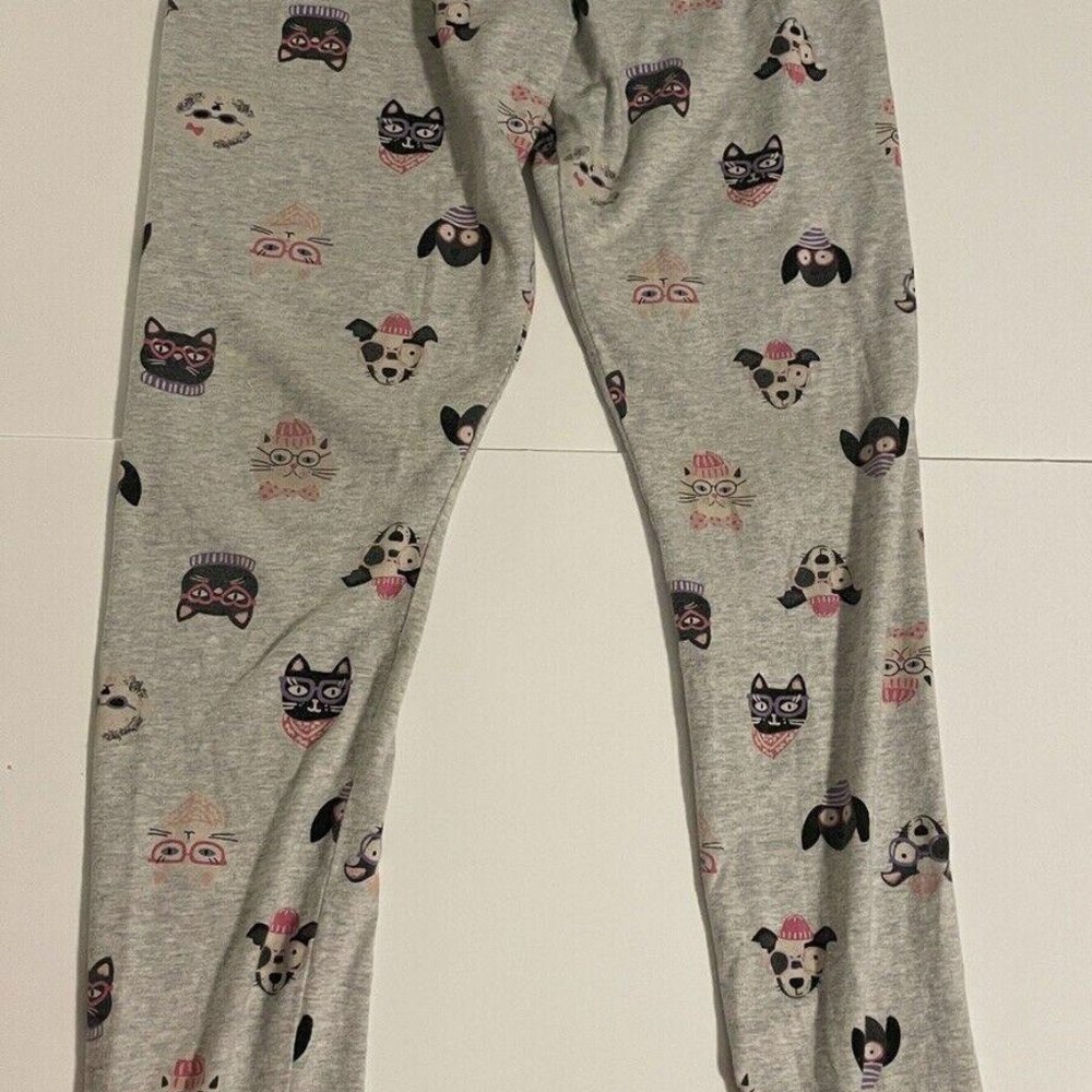 Old Navy Kids XXL 16 Stretch Dog Cat Pajama Bottom